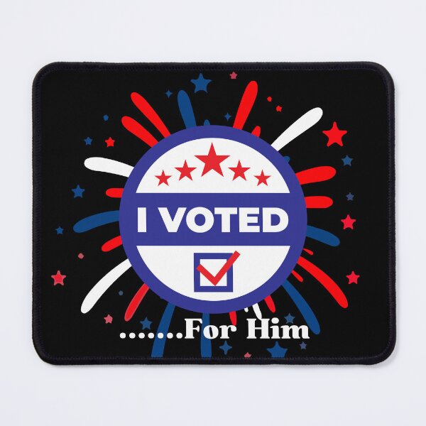 Item preview, I Voted For Him US Flag Patriotic designed and sold by Life Is Beautiful.