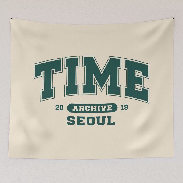 Item preview, Seoul Archive Varsity Retro Design Fan Art designed and sold by KGlam.