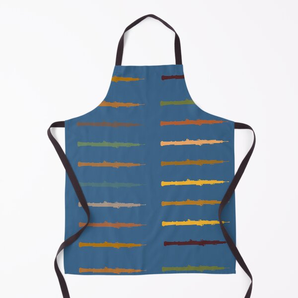 Item preview, Oboe pattern in assorted colours on Blue designed and sold by Ric1926.