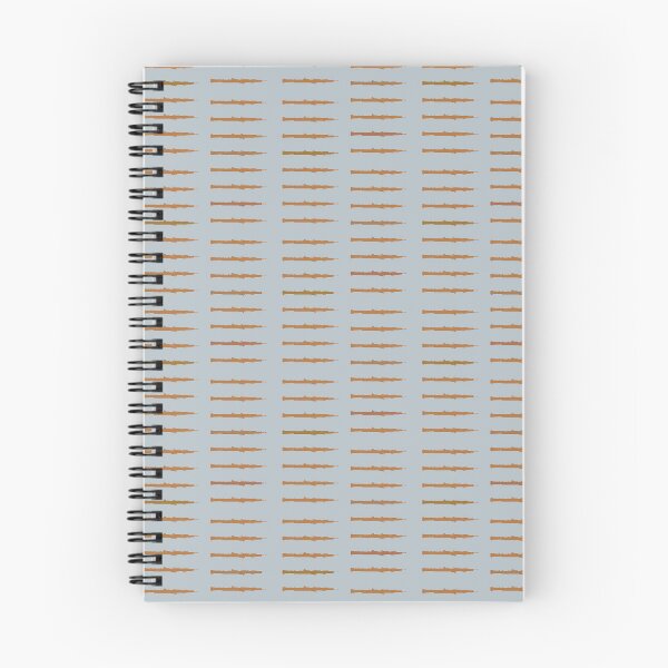 Item preview, Oboe pattern in Copper on Grey designed and sold by Ric1926.