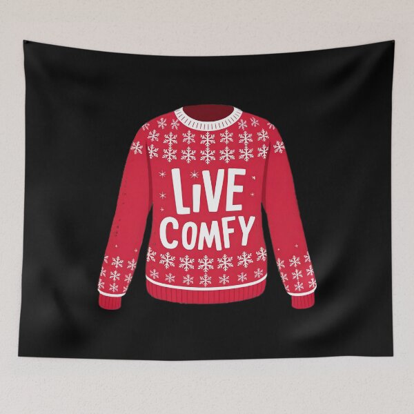 Item preview, Live Comfy Sweater designed and sold by PlanetMarker.