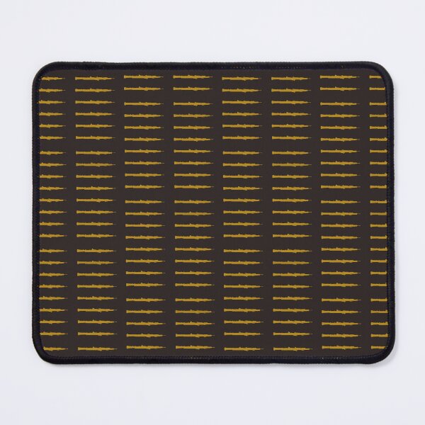 Item preview, Oboe pattern in Gold on Black designed and sold by Ric1926.