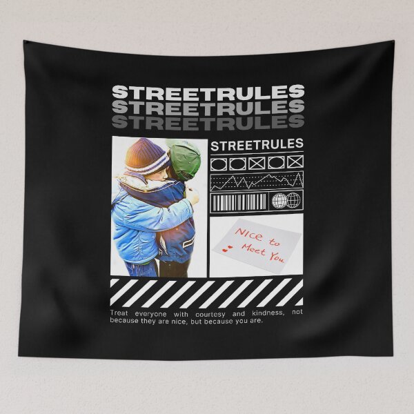 Item preview, Streetrules – Kindness as a Rule designed and sold by CWT-JustforFun.