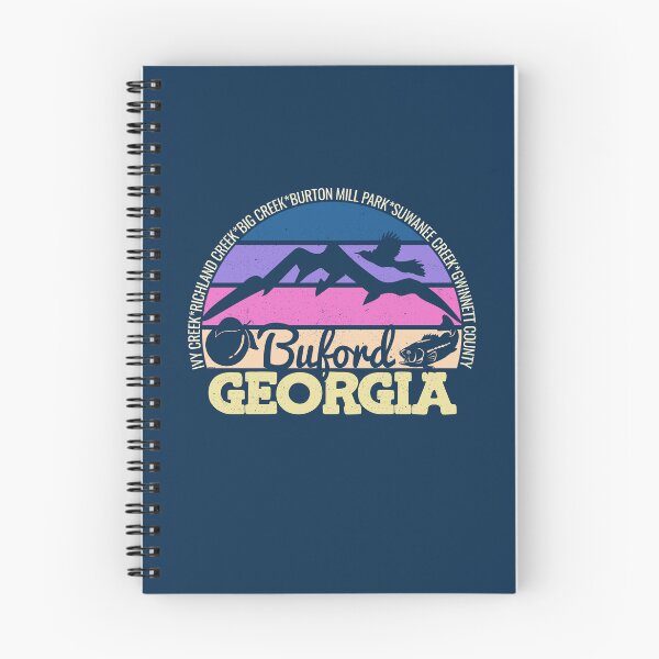 Item preview, Buford Georgia Sunset Retro Vintage Local Pride Logo designed and sold by CRHPOD20.
