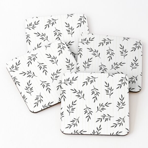 Item preview, Minimalist Line Leaf Pattern designed and sold by successmom.