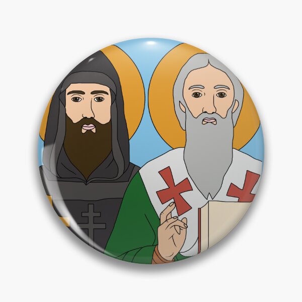 Item preview, Saints Cyril and Methodius designed and sold by elviamontemayor.