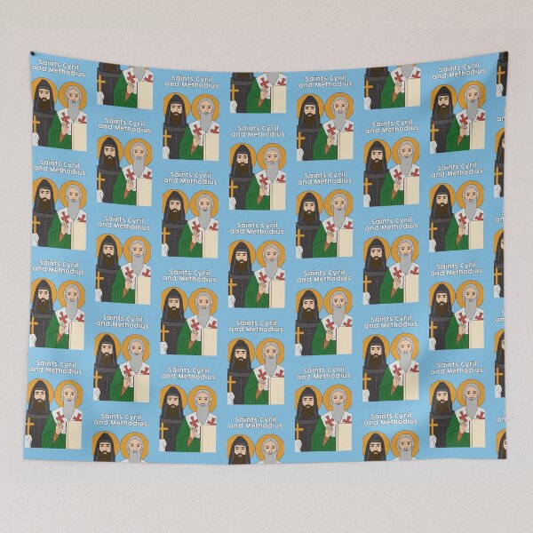 Item preview, Saints Cyril and Methodius designed and sold by elviamontemayor.