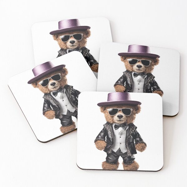 Item preview, Funny Pimpin' Teddy Bear – Cute Plush with Style and Attitude designed and sold by Fredster1966.