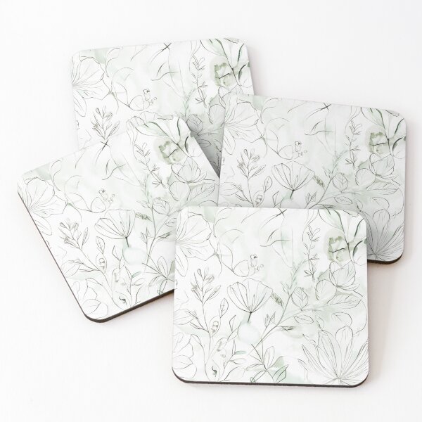 Item preview, Botanical Line Art designed and sold by bjrcy.