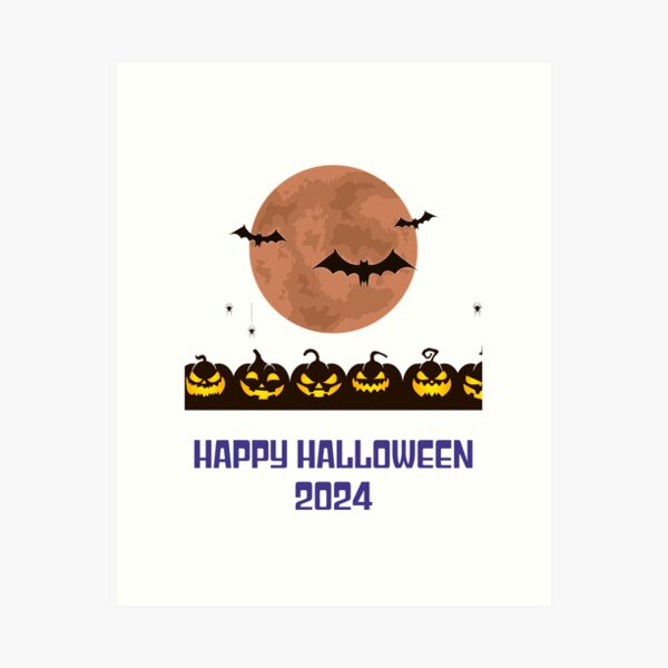 Item preview, Happy Halloween 2024 Classic T-Shirt Design by RBPRINTHUB. designed and sold by RBPRINTHUB.