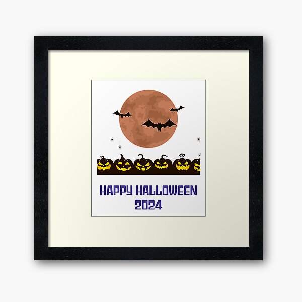 Item preview, Happy Halloween 2024 Classic T-Shirt Design by RBPRINTHUB. designed and sold by RBPRINTHUB.