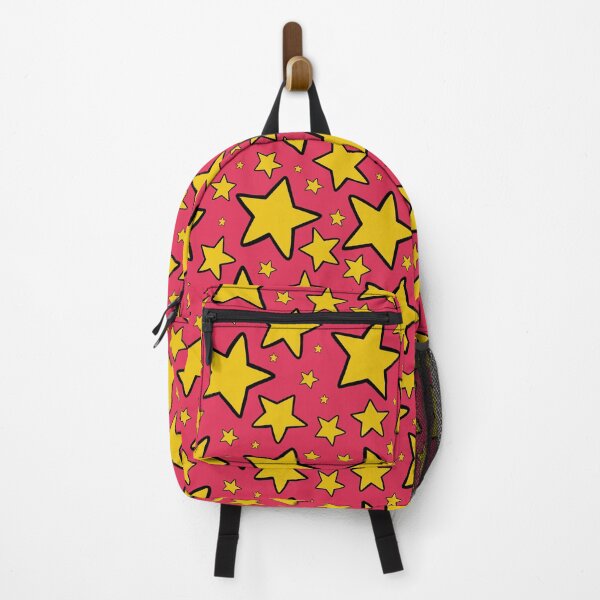 Item preview, Bunches of Stars: 2000s Color Palette: Zenon Ruby & Little Miss Sunshine Yellow with Black Outline designed and sold by Jessica Erin.