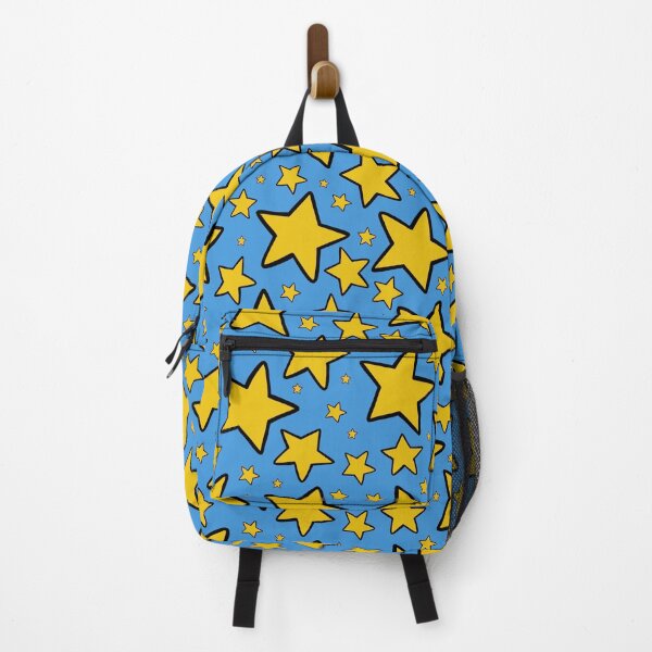Item preview, Bunches of Stars: 2000s Color Palette: Yes We Cyan & Little Miss Sunshine Yellow with Black Outline designed and sold by Jessica Erin.