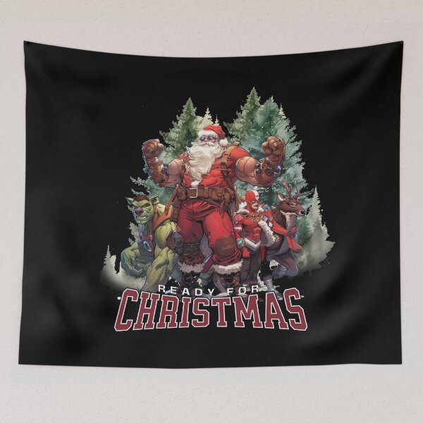 Item preview, Ready for Christmas - Heroic Holiday Spirit designed and sold by CWT-JustforFun.