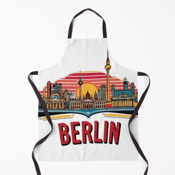 Item preview, Berlin Sunset Vector Art - Iconic Germany Gift Shirt designed and sold by LoliDesignShop.