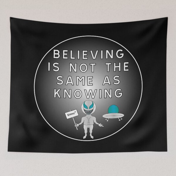 Item preview, Believe or know? designed and sold by ALF2023.