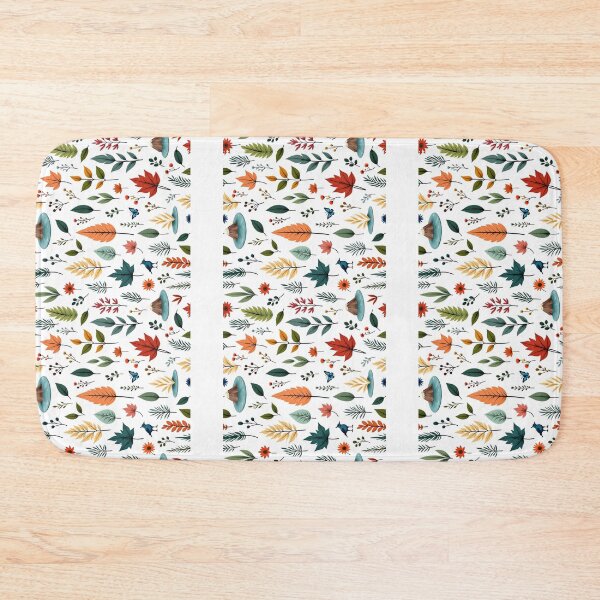 Item preview, Seamless Nature Leaves and Flowers Design for Eco-Friendly Products designed and sold by AlienTechs.