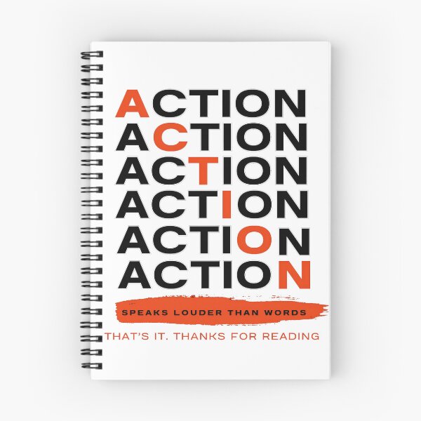 Item preview, Action speaks louder designed and sold by violethue.