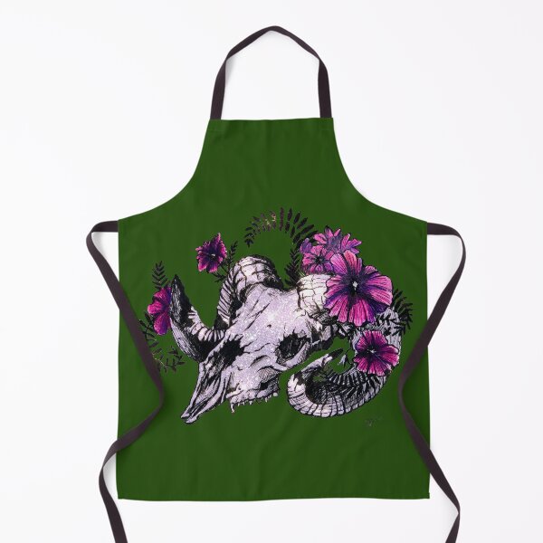 Item preview, Sparkling Dance of Death in Blooms Green designed and sold by ScaryWintertale.