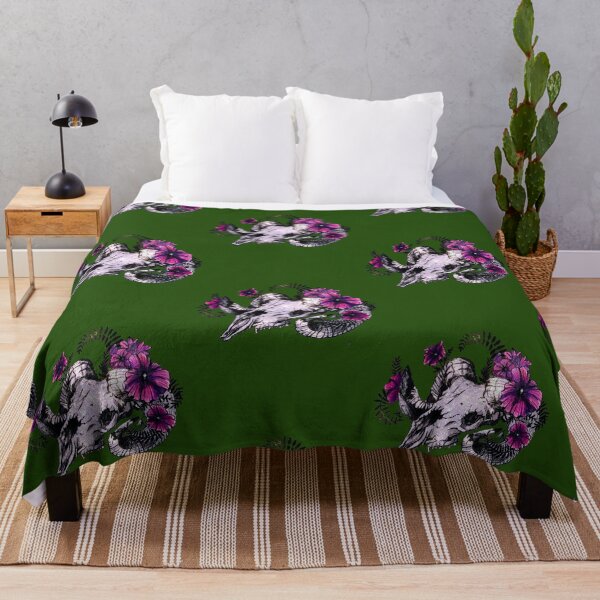 Item preview, Sparkling Dance of Death in Blooms Green designed and sold by ScaryWintertale.