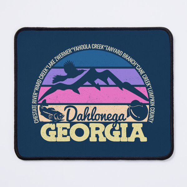 Item preview, Dahlonega Georgia Sunset Retro Vintage Local Pride Logo designed and sold by CRHPOD20.