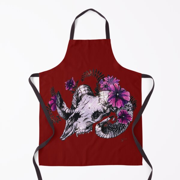Item preview, Sparkling Dance of Death in Blooms Red designed and sold by ScaryWintertale.