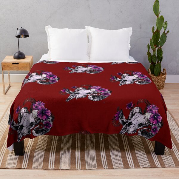 Item preview, Sparkling Dance of Death in Blooms Red designed and sold by ScaryWintertale.
