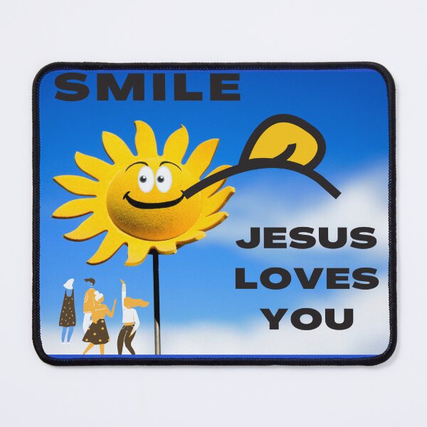 Item preview, SMILE JESUS LOVES YOU designed and sold by ChristCentered.