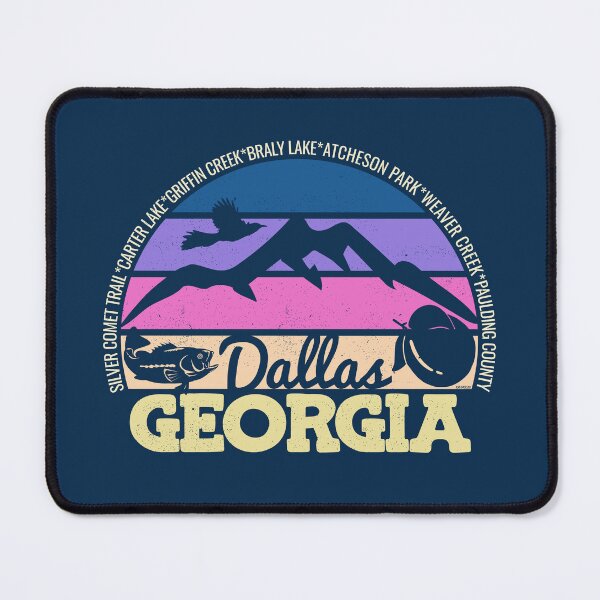 Item preview, Dallas Georgia Sunset Retro Vintage Local Pride Logo designed and sold by CRHPOD20.