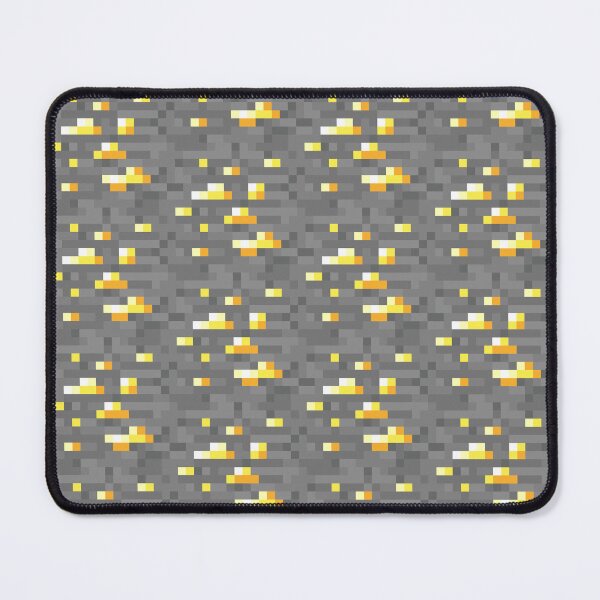 Item preview, Minecraft Gold Ore Block Icon designed and sold by Kubala Designs.