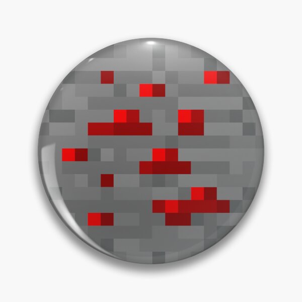 Item preview, Minecraft Redstone Ore Block Icon designed and sold by Kubala Designs.
