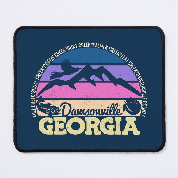 Item preview, Dawsonville Georgia Sunset Retro Vintage Local Pride Logo designed and sold by CRHPOD20.