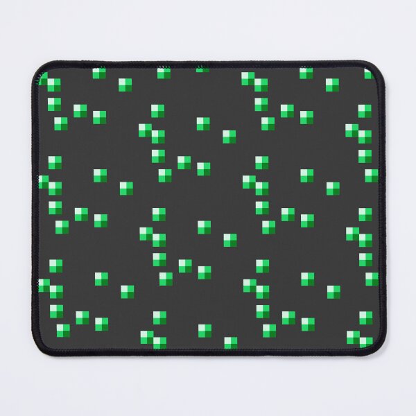 Item preview, Minecraft Emerald Ore Block Icon designed and sold by Kubala Designs.