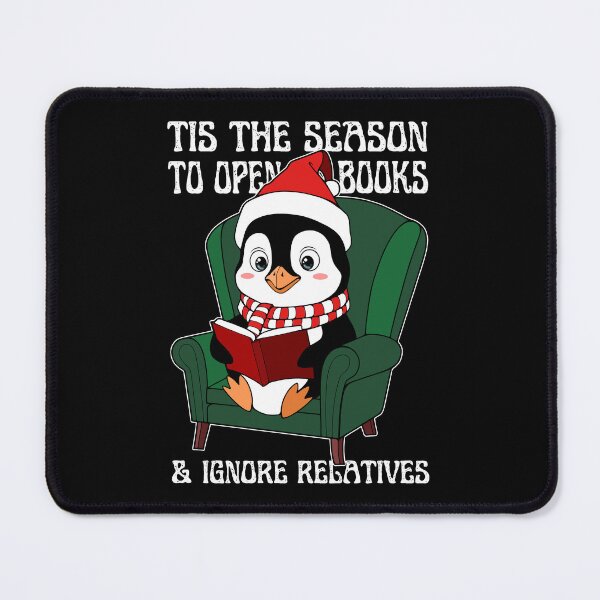 Item preview, Kawaii Penguin Reading | Tis The Season designed and sold by ObsidianDaz.