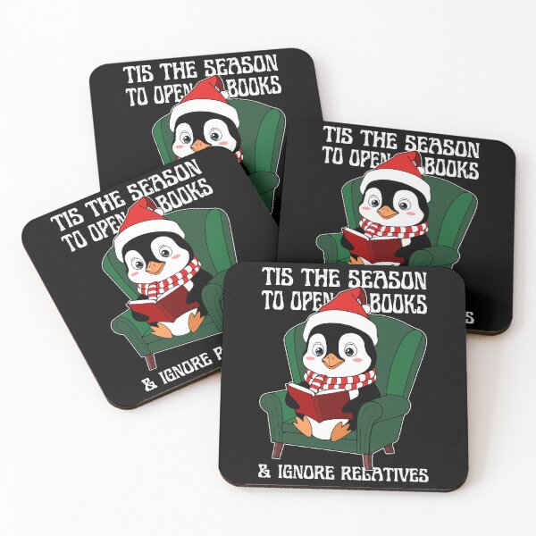Item preview, Kawaii Penguin Reading | Tis The Season designed and sold by ObsidianDaz.