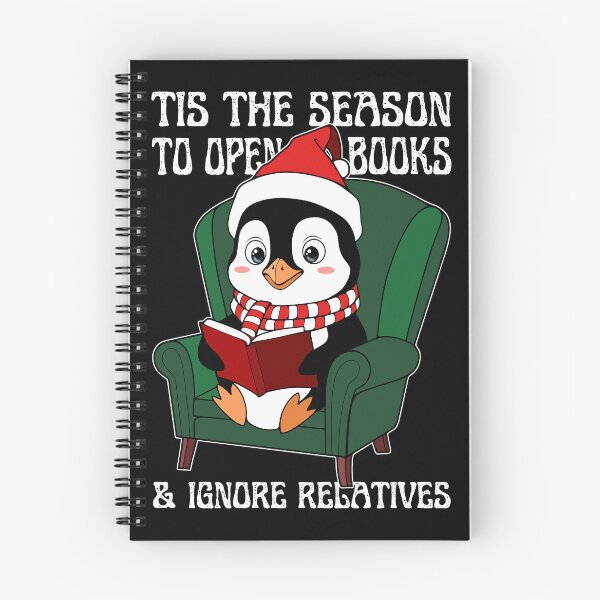 Item preview, Kawaii Penguin Reading | Tis The Season designed and sold by ObsidianDaz.