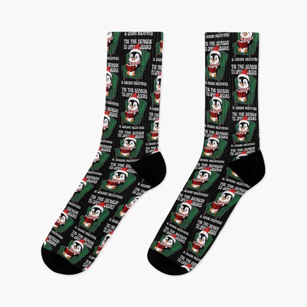 Item preview, Kawaii Penguin Reading | Tis The Season designed and sold by ObsidianDaz.