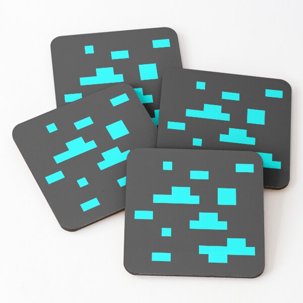 Item preview, Minecraft Diamond Ore Block Icon designed and sold by Kubala Designs.