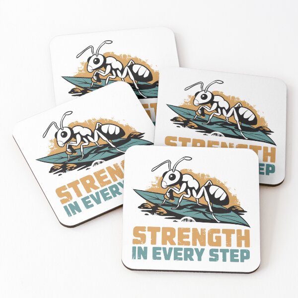 Item preview, Strength In Every Steps Ant Design designed and sold by GesparHouse.