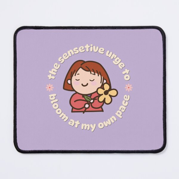 Item preview, The sensitive urge to bloom at my own pace (Lavender) designed and sold by Shanyacreates.