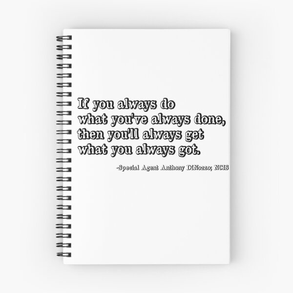 Item preview, NCIS Tony DiNozzo (Michael Weatherly) quote  designed and sold by LEYLA Hunter.