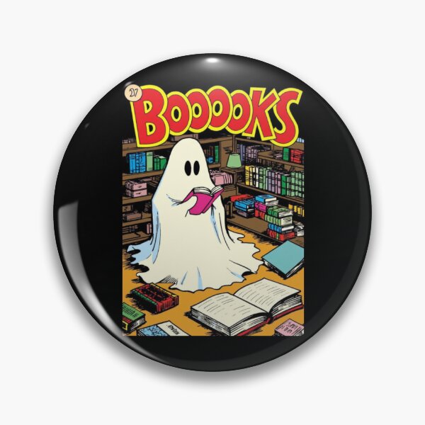 Artikelvorschau, Boooooks Ghost Reading Comic Halloween Geisterbuch Ausrüstung entworfen und verkauft von DynamicDesign.