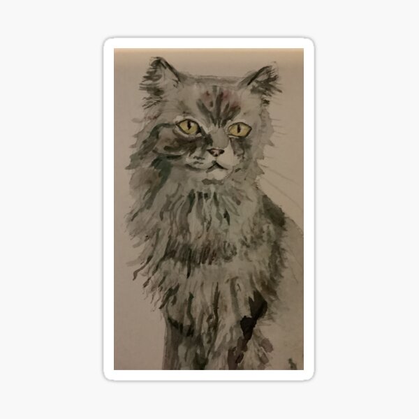 Item preview, Scraggly but handsome tomcat designed and sold by Jacinta hunt.