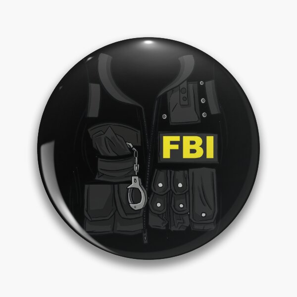Item preview, FBI Federal Agent Halloween Costume Federal Agent FBI Gear designed and sold by DynamicDesign.