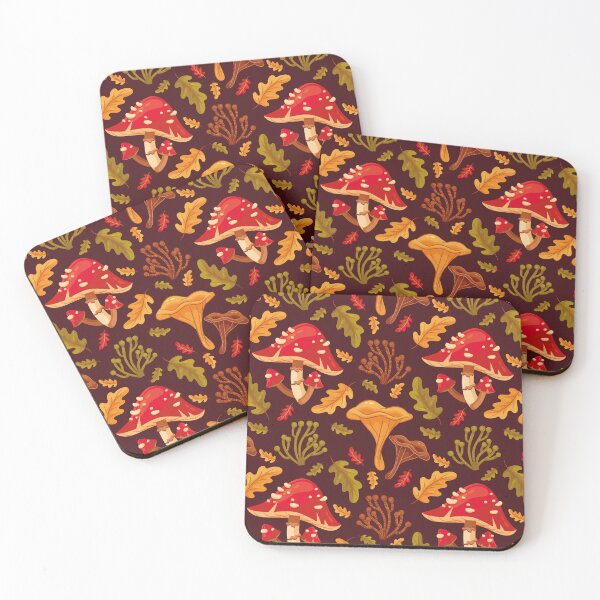 Item preview, beautiful pattern with fly agarics designed and sold by Mauswohn.