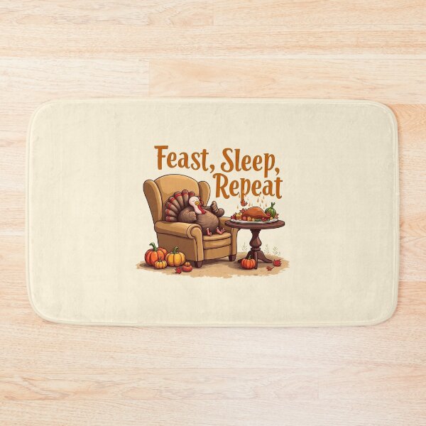 Item preview, Feast, Sleep, Repeat designed and sold by Glint-Design.