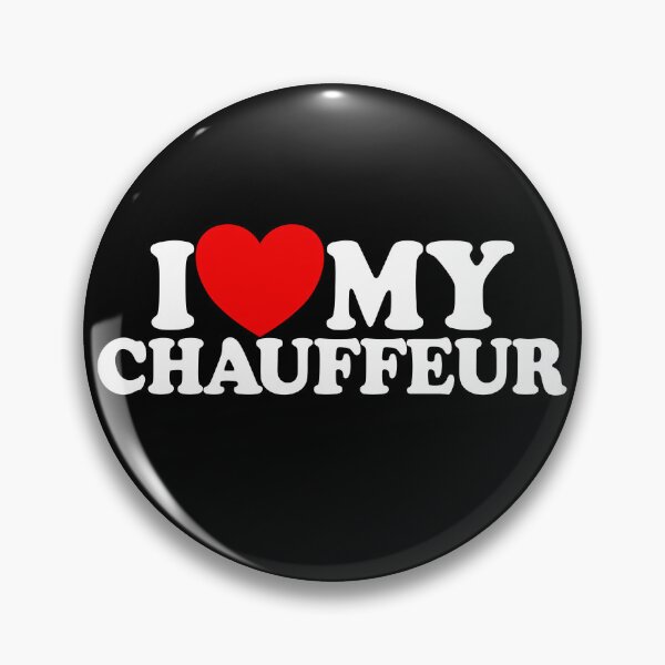 Item preview, I Love My Chauffeur Red Heart Driver Love My Chauffeur Gear designed and sold by DynamicDesign.