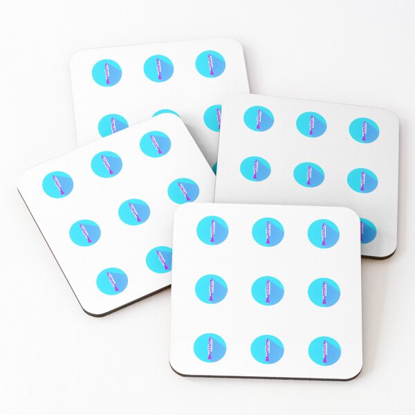 Item preview, Circle Oboe Sticker pack in Light Blue designed and sold by Ric1926.