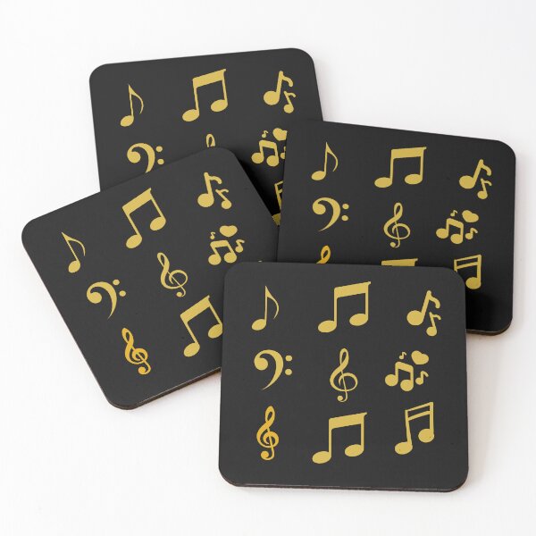 Item preview, Music Sticker pack in Gold designed and sold by Ric1926.