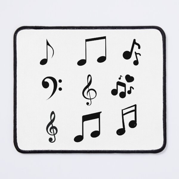 Item preview, Music Sticker pack in Black designed and sold by Ric1926.